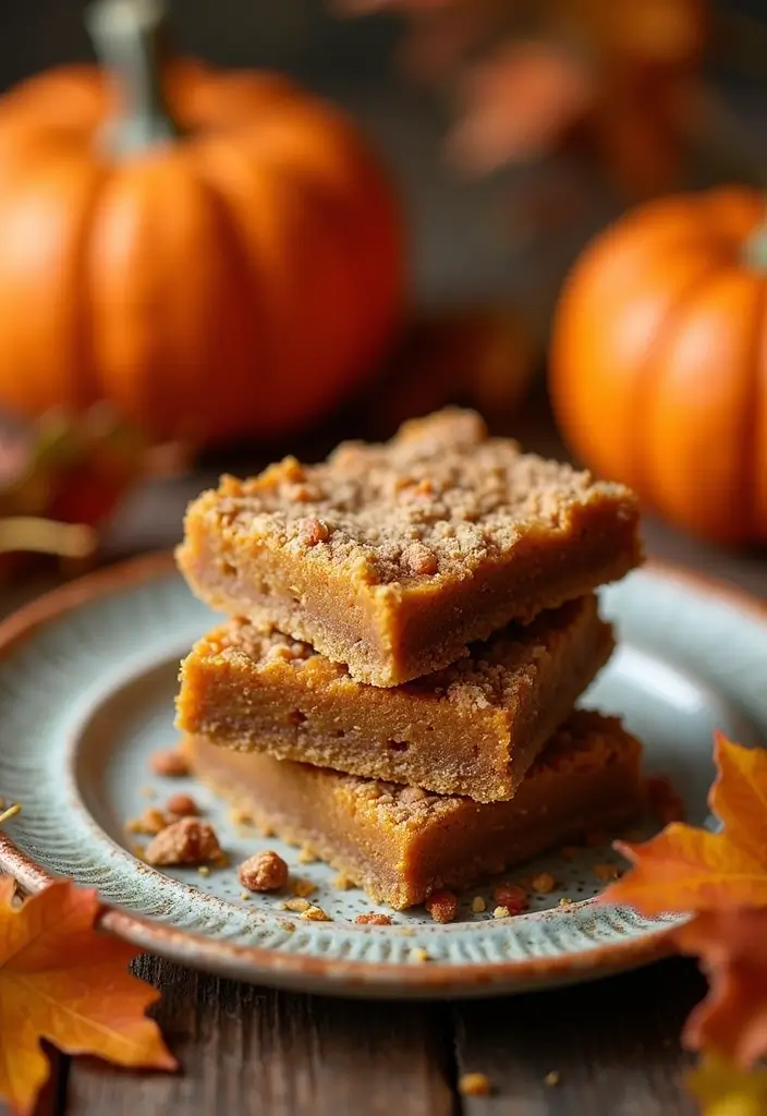 25 Gluten-Free Dessert Bar Recipes for a Crowd Perfect for Parties and Potlucks 44 25 Gluten-Free Dessert Bar Recipes for a Crowd Perfect for Parties and Potlucks - 8. Pumpkin Spice Bars