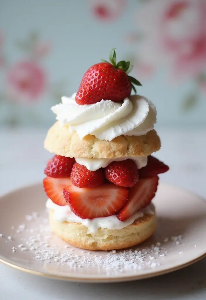 25 Healthy Dessert Recipes for One When You Want a Sweet Treat Solo 50 25 Healthy Dessert Recipes for One When You Want a Sweet Treat Solo - 9. Vegan Strawberry Shortcake Cup