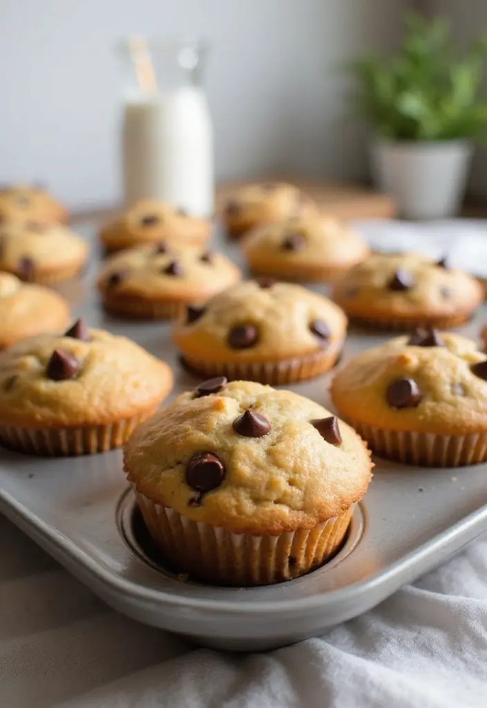 25 Low Carb Low Calorie Dessert Recipes That Still Taste Amazing 112 25 Low Carb Low Calorie Dessert Recipes That Still Taste Amazing - 18. Keto Chocolate Chip Muffins