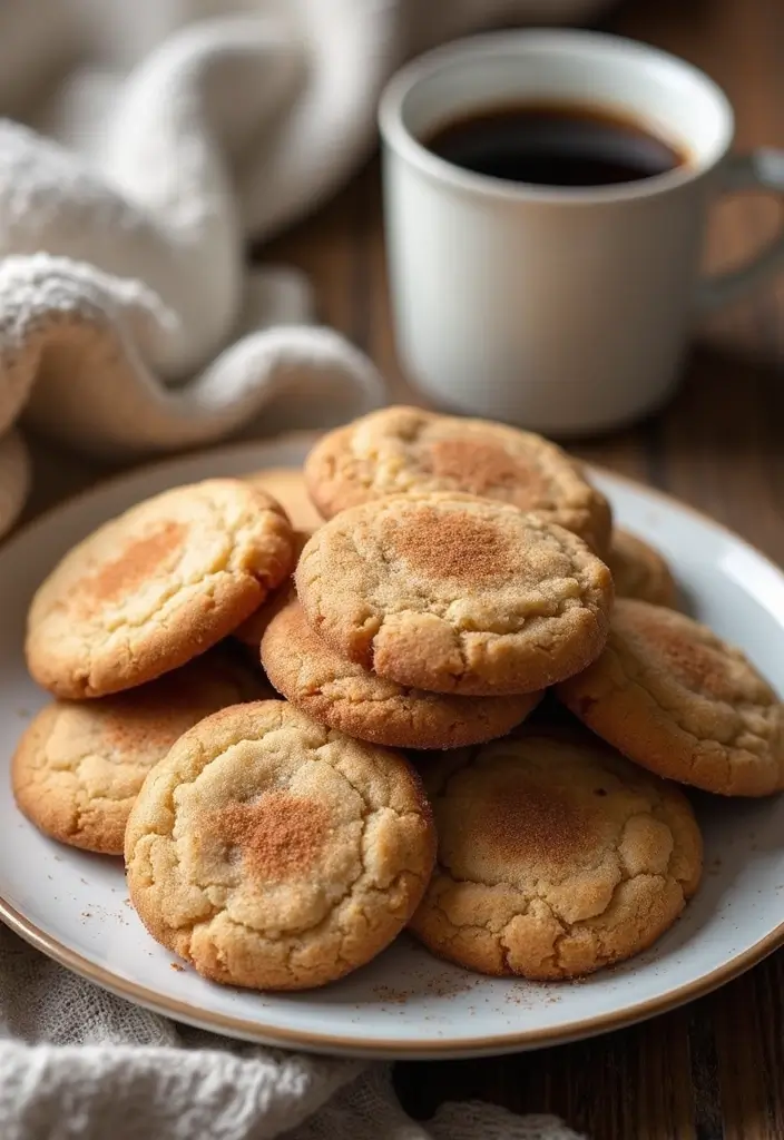 25 Low Carb Low Calorie Dessert Recipes That Still Taste Amazing 140 25 Low Carb Low Calorie Dessert Recipes That Still Taste Amazing - 22. Snickerdoodle Cookies