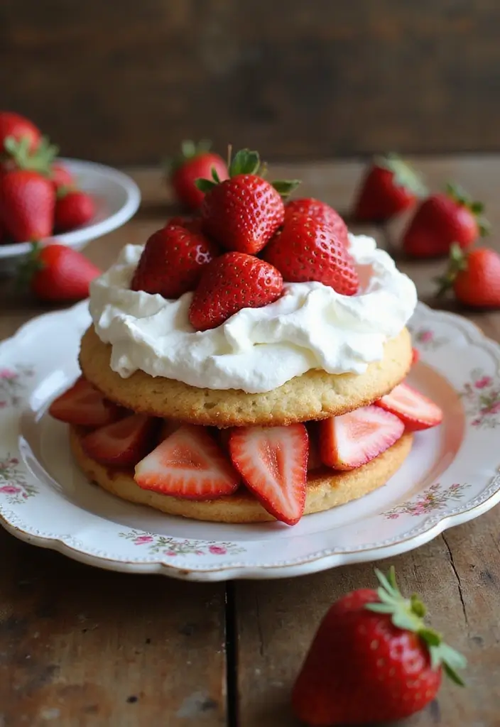 25 Low Carb Low Calorie Dessert Recipes That Still Taste Amazing 42 25 Low Carb Low Calorie Dessert Recipes That Still Taste Amazing - 8. Keto Strawberry Shortcake