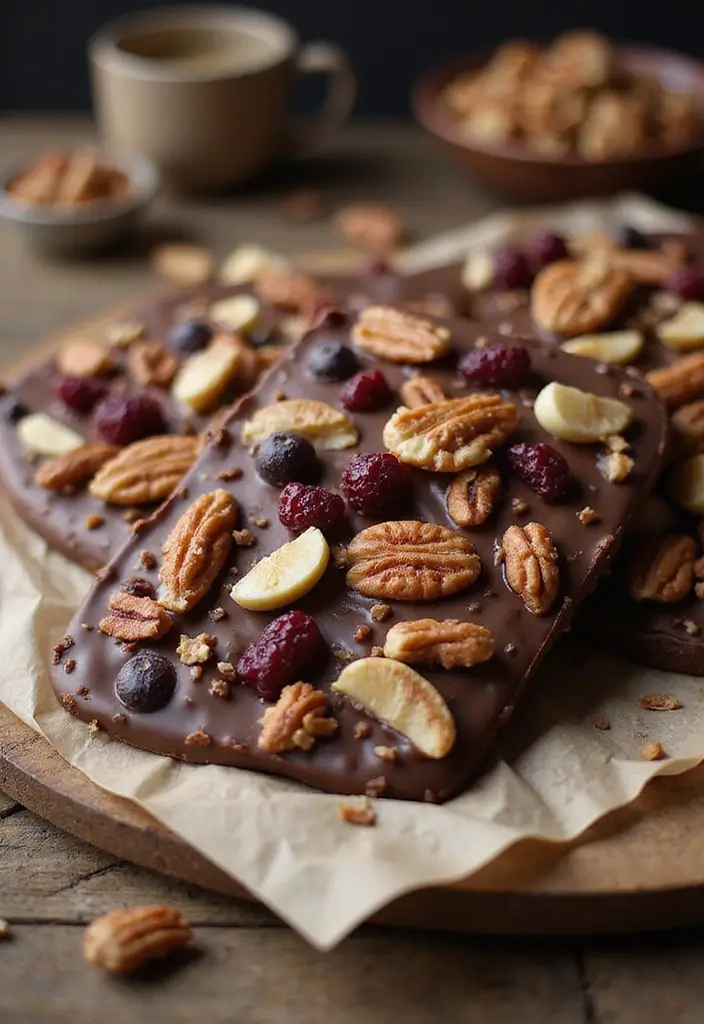 25 Simple 3-Ingredient Dessert Recipes You Can Whip Up Anytime 131 25 Simple 3-Ingredient Dessert Recipes You Can Whip Up Anytime - 21. Easy Chocolate Bark