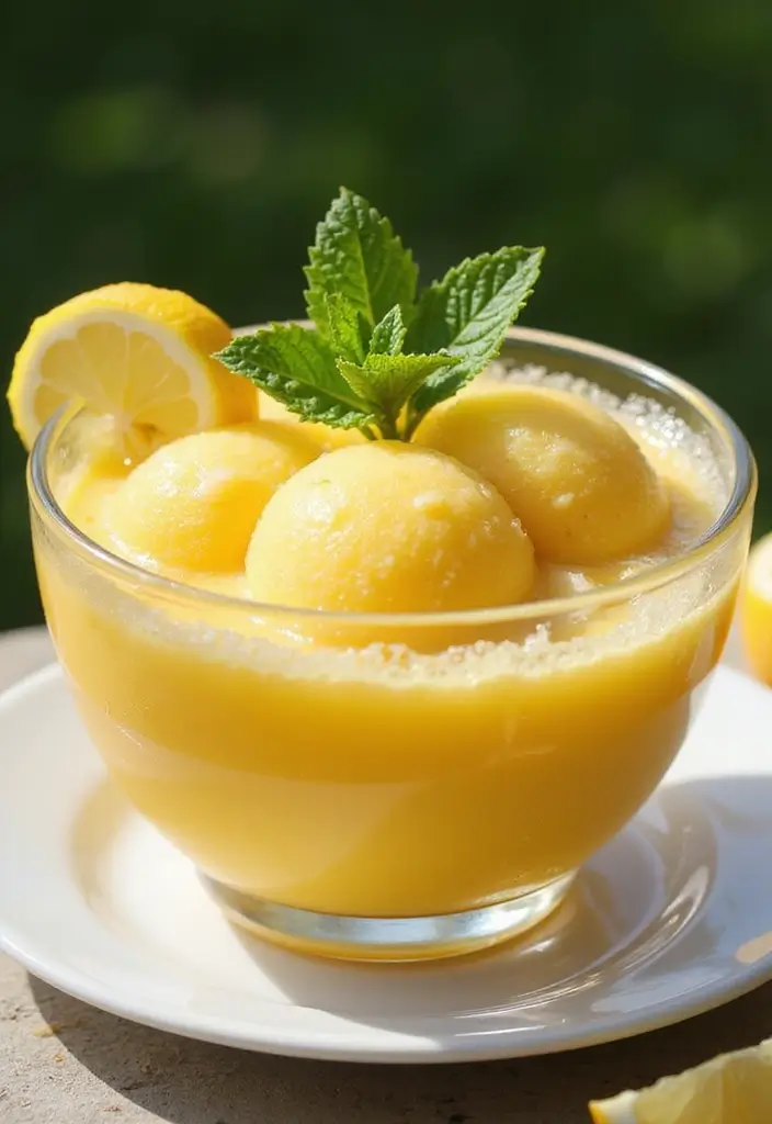 25 Simple 3-Ingredient Dessert Recipes You Can Whip Up Anytime 41 25 Simple 3-Ingredient Dessert Recipes You Can Whip Up Anytime - 7. Lemon Sorbet