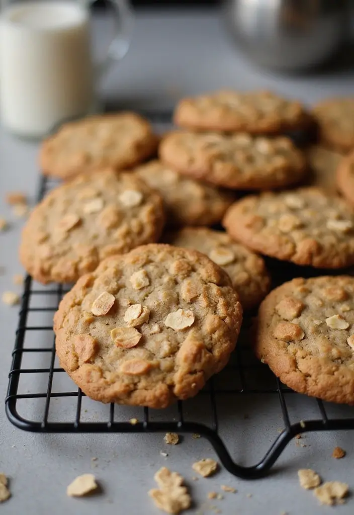 25 Simple Baking Dessert Recipes Using Only 4 Ingredients 75 25 Simple Baking Dessert Recipes Using Only 4 Ingredients - 13. 4-Ingredient Oatmeal Cookies