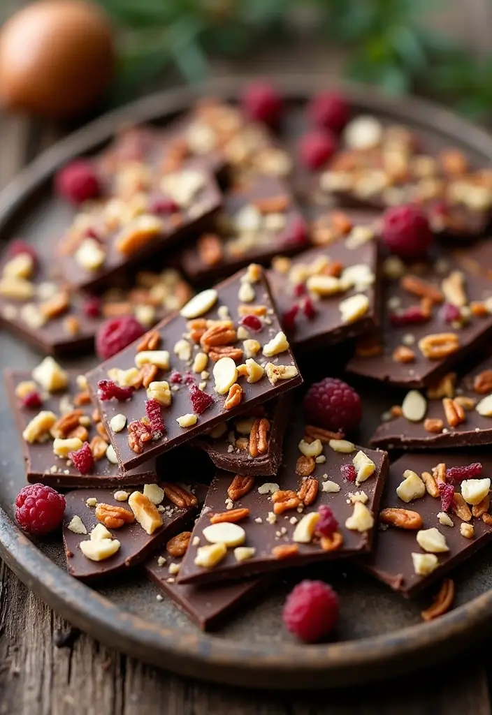 25 Simple Baking Dessert Recipes Using Only 4 Ingredients 82 25 Simple Baking Dessert Recipes Using Only 4 Ingredients - 14. 4-Ingredient Chocolate Bark