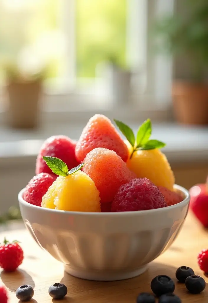 25 Simple Baking Dessert Recipes Using Only 4 Ingredients 29 25 Simple Baking Dessert Recipes Using Only 4 Ingredients - 5. 4-Ingredient Fruit Sorbet
