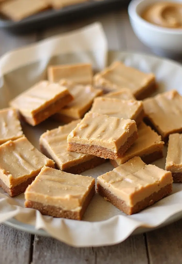 25 Simple Baking Dessert Recipes Using Only 4 Ingredients 48 25 Simple Baking Dessert Recipes Using Only 4 Ingredients - 8. No-Bake Peanut Butter Bars