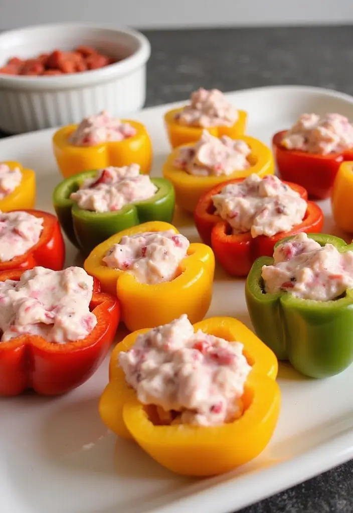 25 Strawberry Cream Cheese Dessert Recipes That Are Smooth and Sweet 141 25 Strawberry Cream Cheese Dessert Recipes That Are Smooth and Sweet - 23. Strawberry Cream Cheese Stuffed Peppers