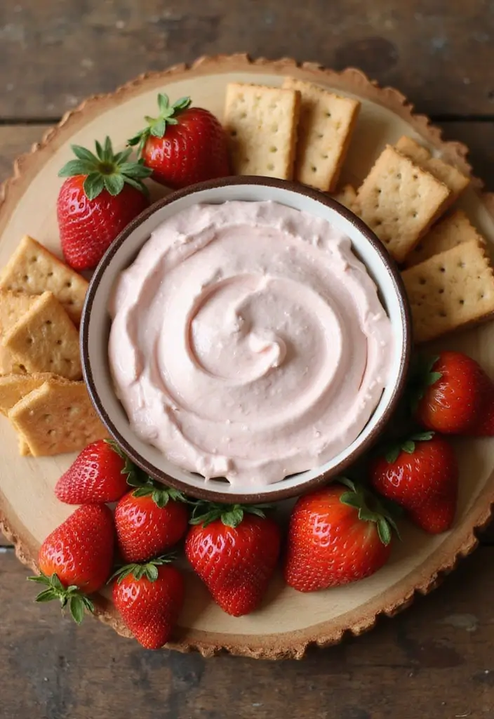 25 Strawberry Cream Cheese Dessert Recipes That Are Smooth and Sweet 13 25 Strawberry Cream Cheese Dessert Recipes That Are Smooth and Sweet - 3. Strawberry Cream Cheese Dip