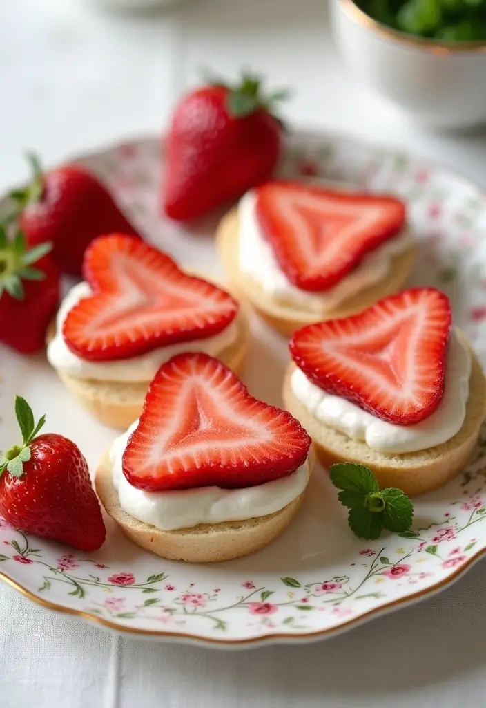 25 Strawberry Cream Cheese Dessert Recipes That Are Smooth and Sweet 37 25 Strawberry Cream Cheese Dessert Recipes That Are Smooth and Sweet - 7. Strawberry Cream Cheese Sandwiches