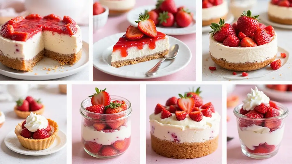 25 Strawberry Cream Cheese Dessert Recipes That Are Smooth and Sweet