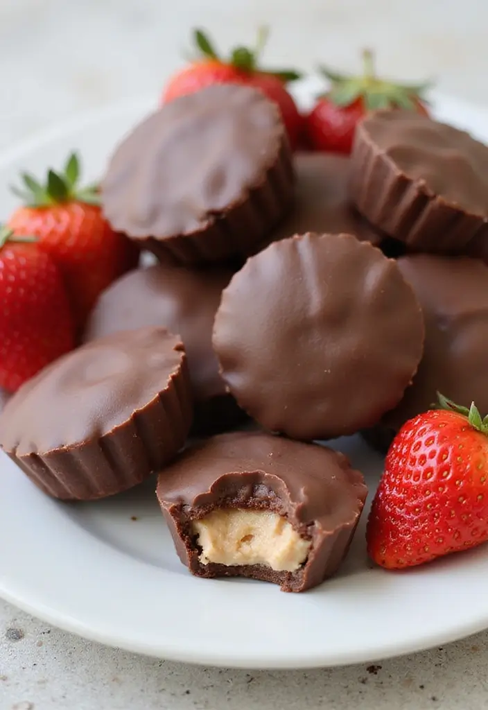25 Strawberry Dessert Recipes That Are Easy and No-Bake 100 25 Strawberry Dessert Recipes That Are Easy and No-Bake - 16. Strawberry Almond Butter Cups