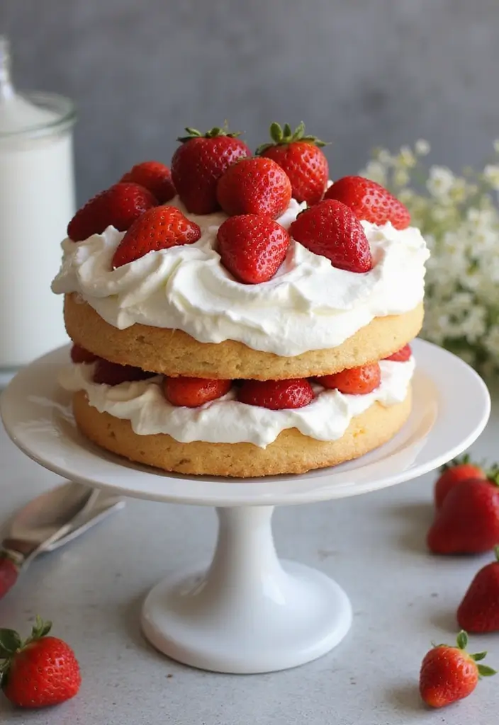 25 Strawberry Dessert Recipes That Are Easy and No-Bake 39 25 Strawberry Dessert Recipes That Are Easy and No-Bake - 7. Strawberry Shortcake Trifle