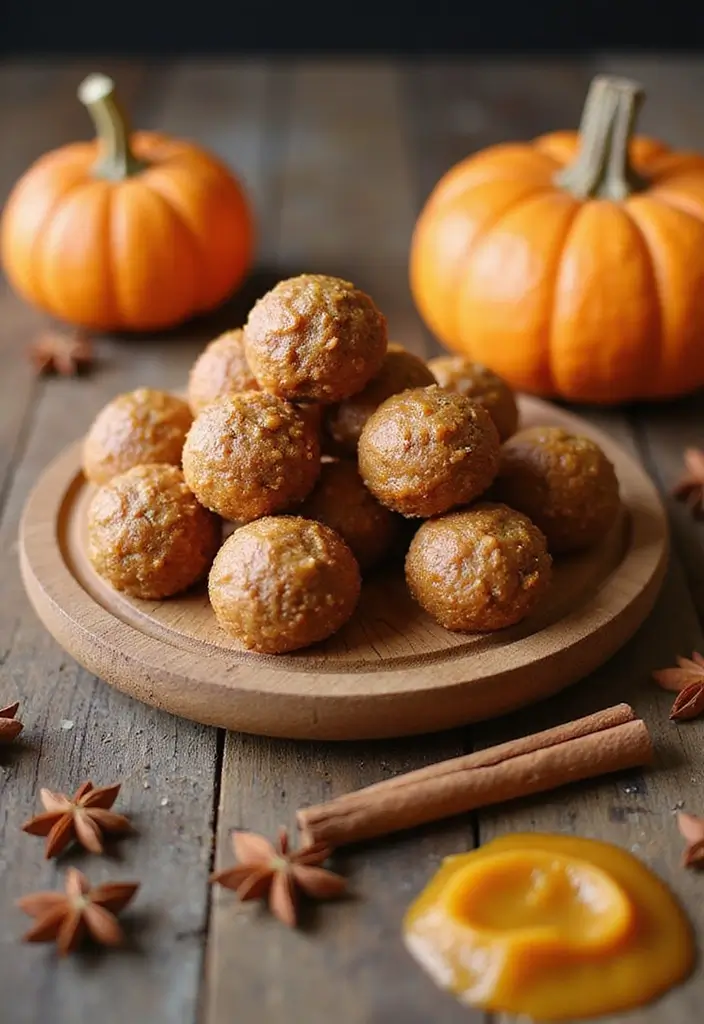 25 Vegan Gluten Free Dessert Recipes That Are Both Healthy and Tasty 64 25 Vegan Gluten Free Dessert Recipes That Are Both Healthy and Tasty - 10. Pumpkin Spice Energy Bites
