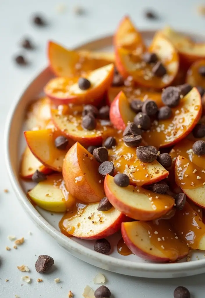 25 Vegan Gluten Free Dessert Recipes That Are Both Healthy and Tasty 123 25 Vegan Gluten Free Dessert Recipes That Are Both Healthy and Tasty - 19. Caramel Apple Nachos