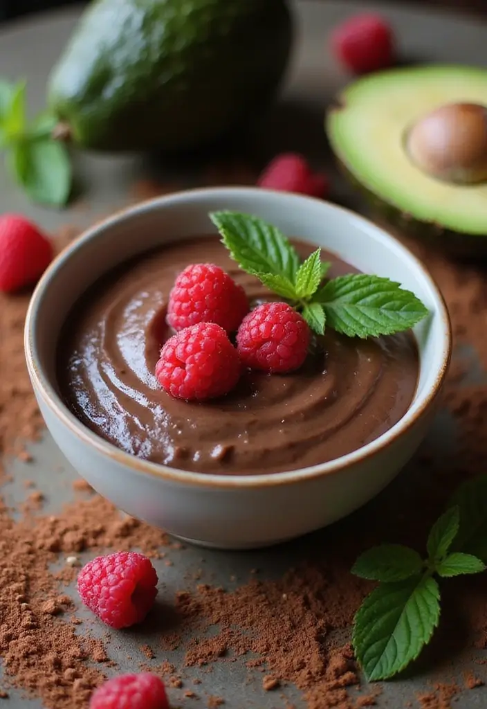 25 Vegan Gluten Free Dessert Recipes That Are Both Healthy and Tasty 8 25 Vegan Gluten Free Dessert Recipes That Are Both Healthy and Tasty - 2. Chocolate Avocado Pudding