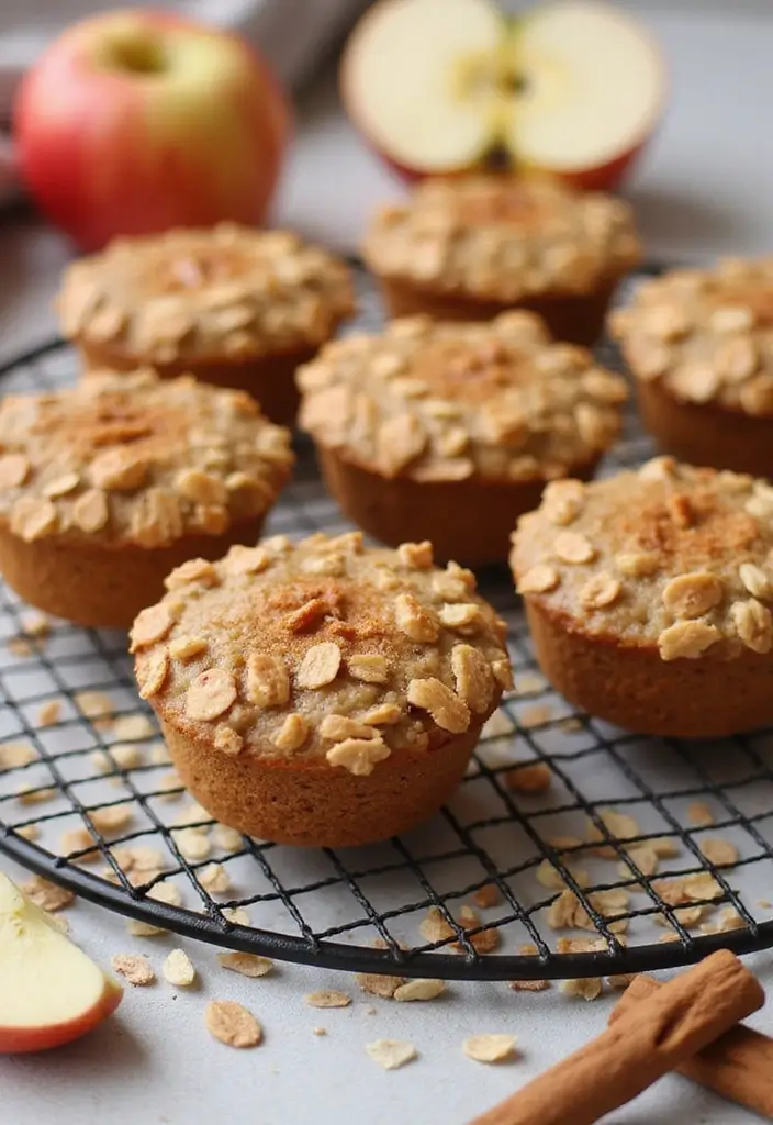 25 Vegan Gluten Free Dessert Recipes That Are Both Healthy and Tasty 57 25 Vegan Gluten Free Dessert Recipes That Are Both Healthy and Tasty - 9. Apple Cinnamon Oatmeal Cups