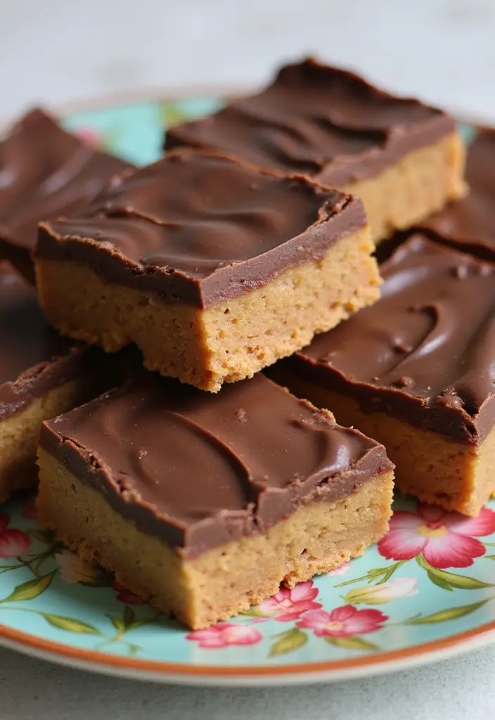 26 Gluten Free Dairy Free Dessert Recipes That Taste Absolutely Delicious 25 26 Gluten Free Dairy Free Dessert Recipes That Taste Absolutely Delicious - 5. No-Bake Chocolate Peanut Butter Bars