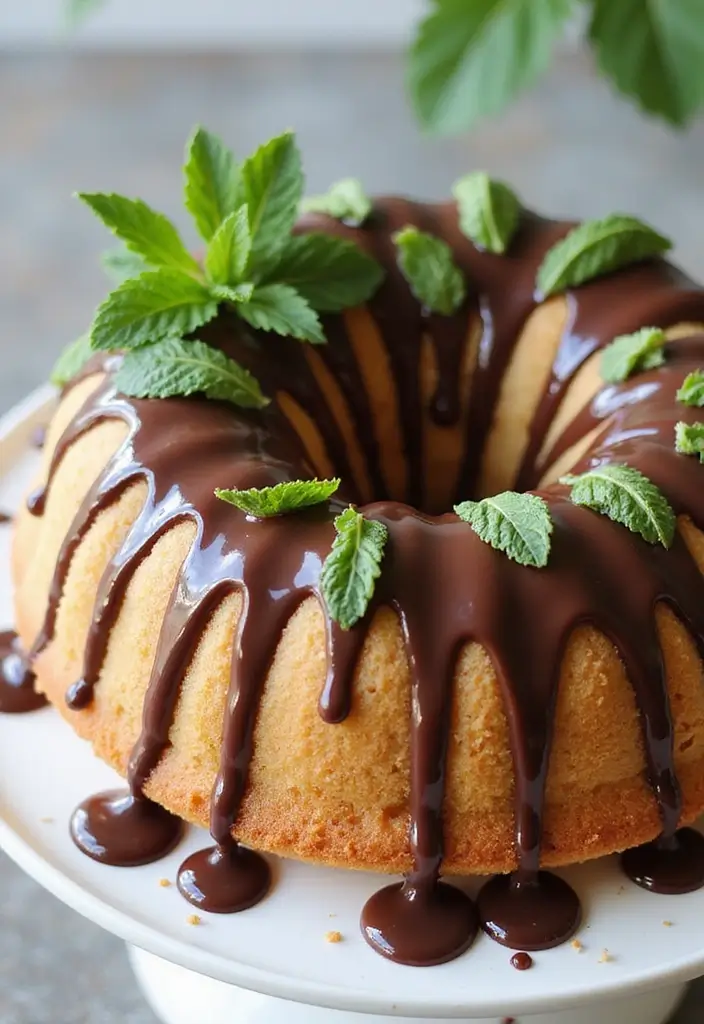 27 Angel Food Cake Dessert Recipes That Feel Light and Heavenly - 14. Chocolate Mint Angel Food Cake