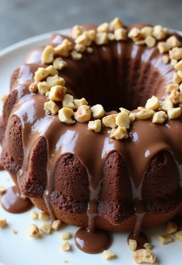 27 Angel Food Cake Dessert Recipes That Feel Light and Heavenly - 15. Chocolate Hazelnut Angel Food Cake