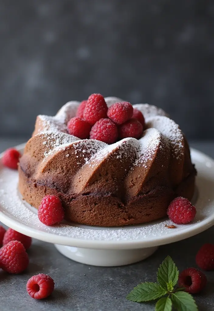 27 Angel Food Cake Dessert Recipes That Feel Light and Heavenly - 17. Chocolate Raspberry Angel Food Cake