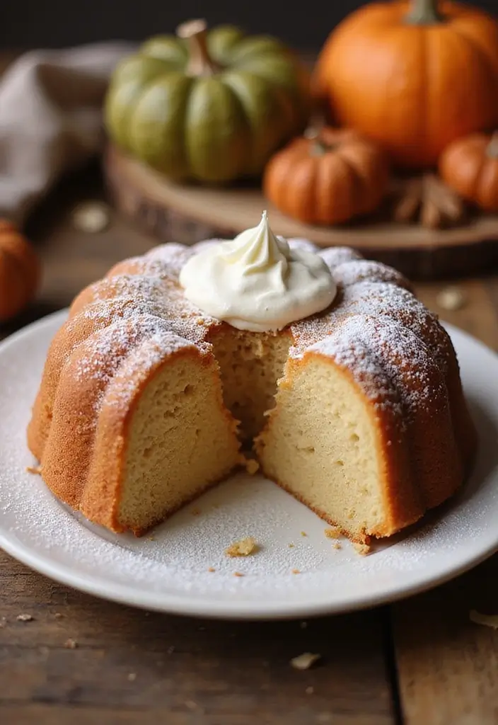 27 Angel Food Cake Dessert Recipes That Feel Light and Heavenly - 18. Ginger Spice Angel Food Cake