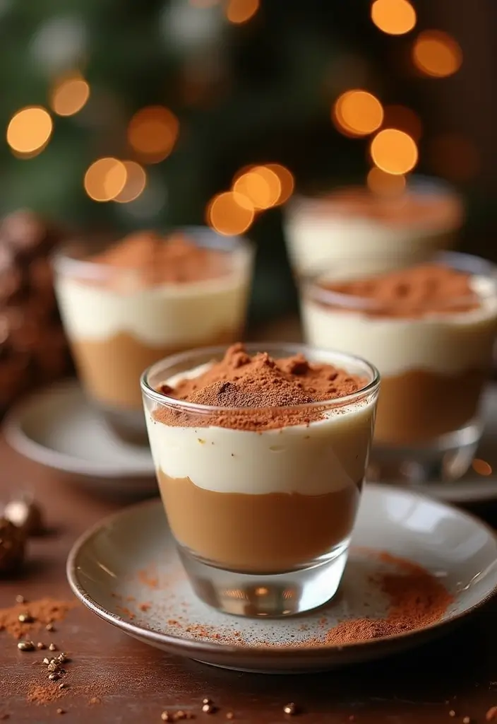 27 Christmas Dessert Recipes for a Crowd That Bring Holiday Joy 154 27 Christmas Dessert Recipes for a Crowd That Bring Holiday Joy - 24. Tiramisu Cups
