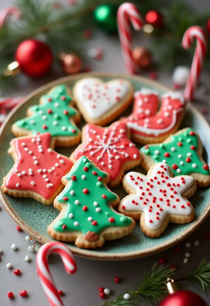 27 Christmas Dessert Recipes for a Crowd That Bring Holiday Joy 161 27 Christmas Dessert Recipes for a Crowd That Bring Holiday Joy - 25. Festive Sugar Cookies
