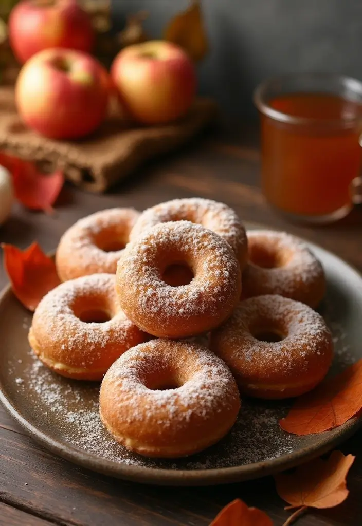 27 Christmas Dessert Recipes for a Crowd That Bring Holiday Joy 18 27 Christmas Dessert Recipes for a Crowd That Bring Holiday Joy - 4. Spiced Apple Cider Donuts