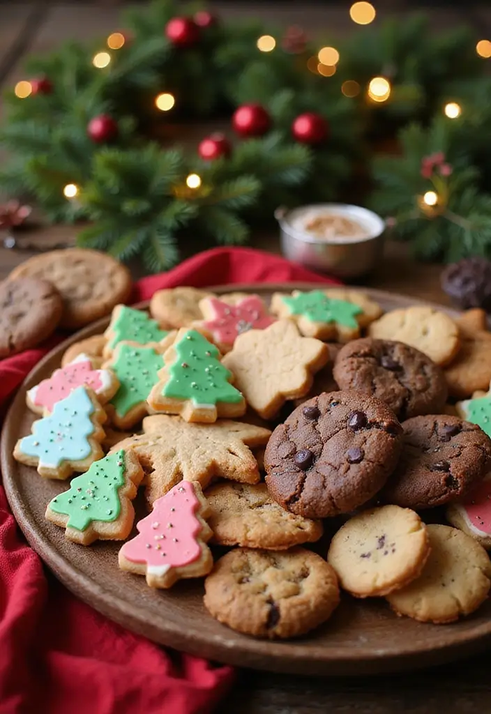 27 Christmas Dessert Recipes for a Crowd That Bring Holiday Joy 25 27 Christmas Dessert Recipes for a Crowd That Bring Holiday Joy - 5. Holiday Cookie Platter