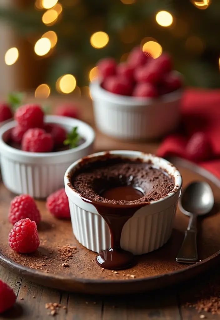 27 Christmas Dessert Recipes for a Crowd That Bring Holiday Joy 53 27 Christmas Dessert Recipes for a Crowd That Bring Holiday Joy - 9. Chocolate Lava Cakes