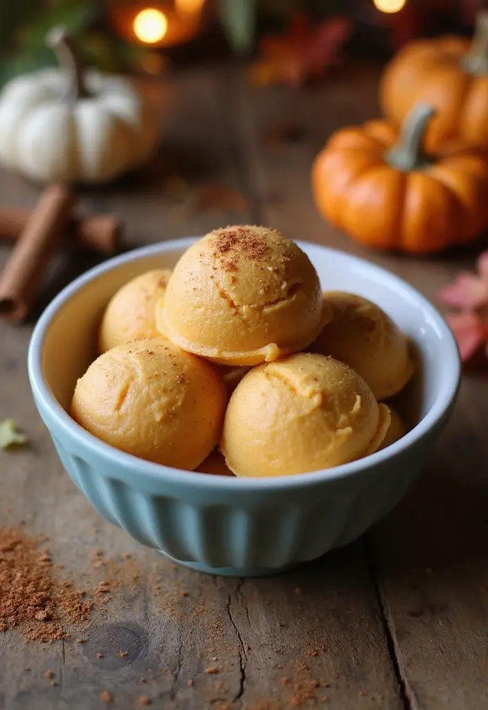 27 Dairy Free Pumpkin Dessert Recipes Perfect for Fall 60 27 Dairy Free Pumpkin Dessert Recipes Perfect for Fall - 10. Pumpkin Spice Sorbet