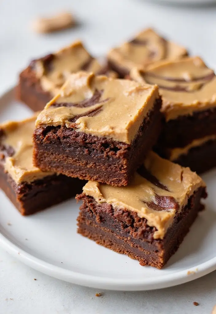 27 Easy Dessert Recipes Using Chocolate Cake Mixes for Last-Minute Treats 174 27 Easy Dessert Recipes Using Chocolate Cake Mixes for Last-Minute Treats - 26. Chocolate Cake Mix Peanut Butter Brownies