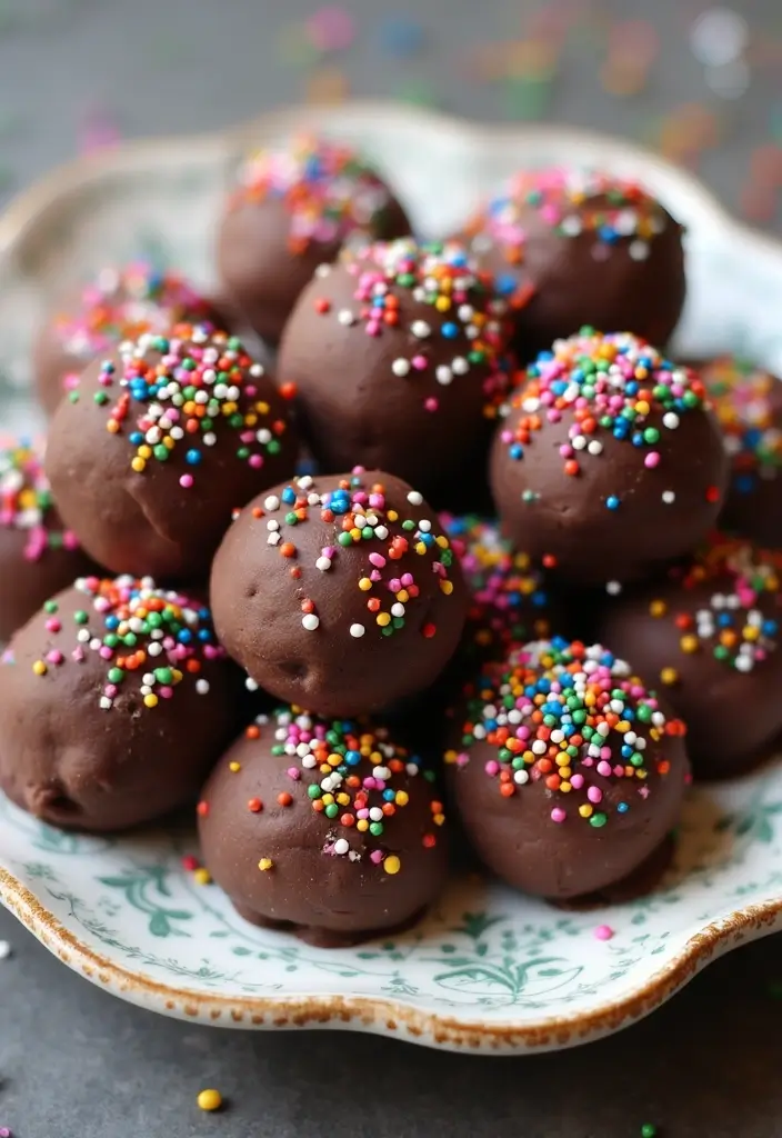 27 Easy Dessert Recipes Using Chocolate Cake Mixes for Last-Minute Treats 15 27 Easy Dessert Recipes Using Chocolate Cake Mixes for Last-Minute Treats - 3. Chocolate Cake Mix Truffles