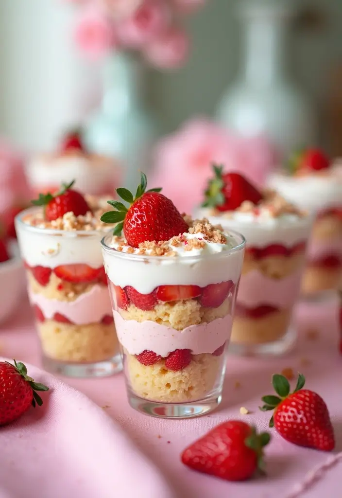 27 Easy Gluten Free Dessert Recipes for Every Occasion 65 27 Easy Gluten Free Dessert Recipes for Every Occasion - 11. Strawberry Shortcake Cups