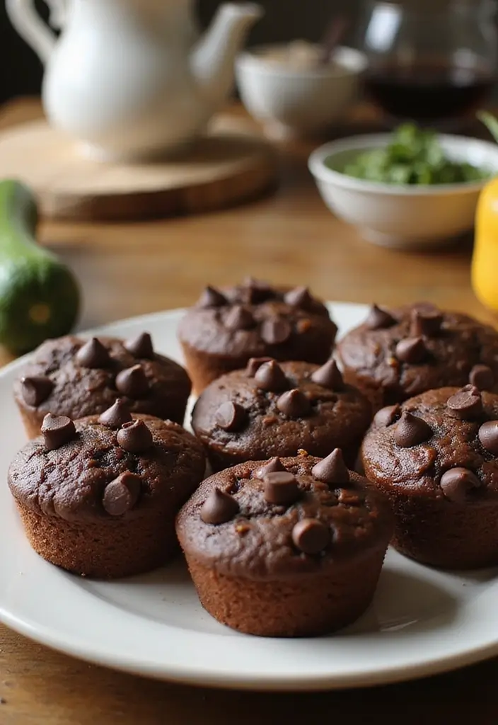 27 Easy Gluten Free Dessert Recipes for Every Occasion 126 27 Easy Gluten Free Dessert Recipes for Every Occasion - 20. Chocolate Zucchini Muffins