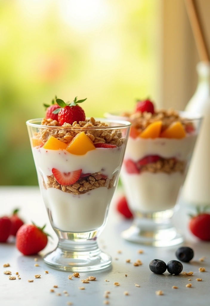 27 Easy Gluten Free Dessert Recipes for Every Occasion 168 27 Easy Gluten Free Dessert Recipes for Every Occasion - 26. Honey Yogurt Parfaits