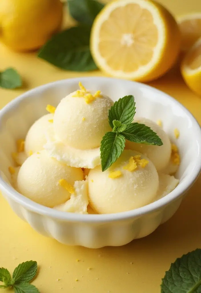 27 Easy Vegan Dessert Recipes Using Just 4 Ingredients 134 27 Easy Vegan Dessert Recipes Using Just 4 Ingredients - 20. Simple Lemon Sorbet