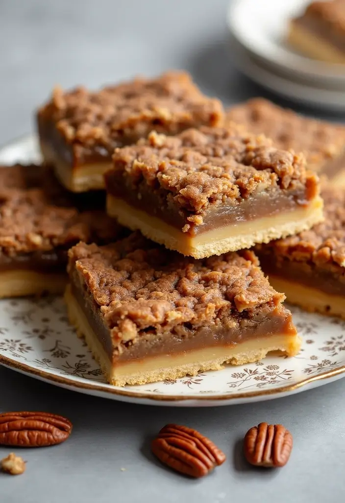 27 Easy Vegan Dessert Recipes Using Just 4 Ingredients 157 27 Easy Vegan Dessert Recipes Using Just 4 Ingredients - 23. Maple Pecan Pie Bars
