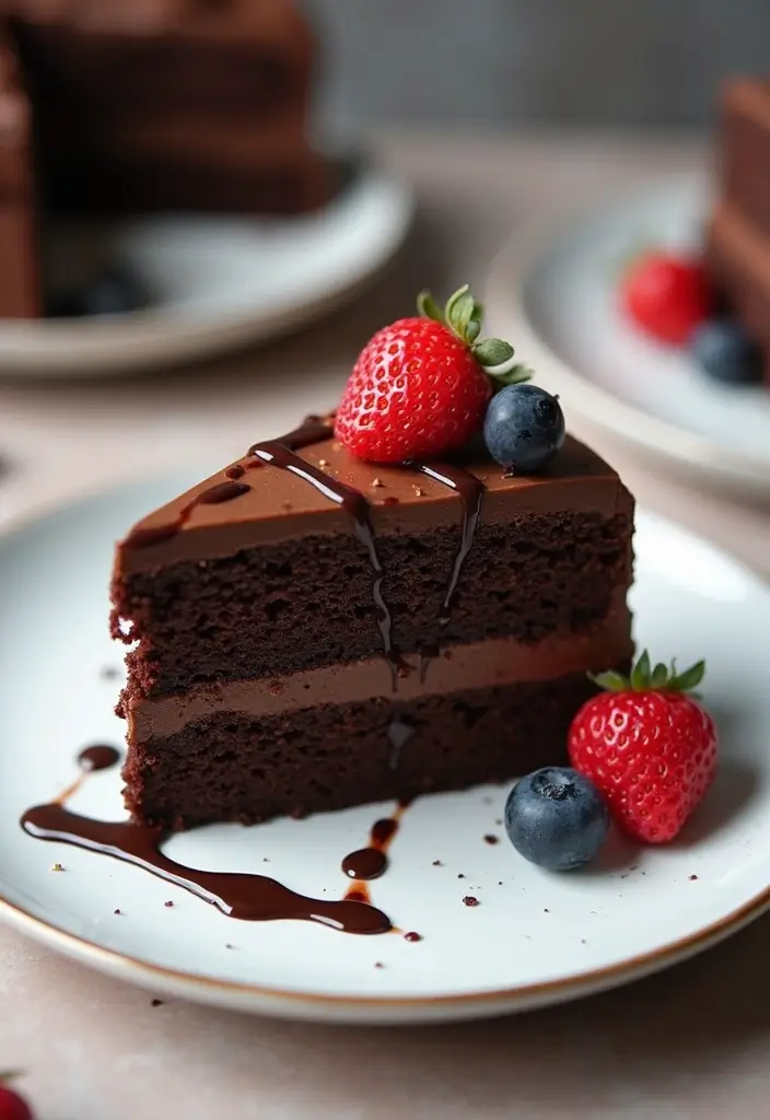 27 Egg Free Dessert Recipes Perfect for Food Allergies and Sensitivities 1 27 Egg Free Dessert Recipes Perfect for Food Allergies and Sensitivities - 1. Decadent Vegan Chocolate Cake
