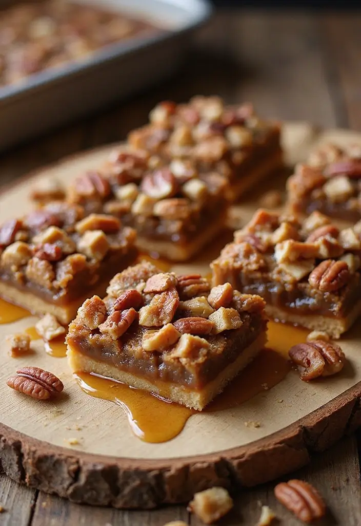 27 Egg Free Dessert Recipes Perfect for Food Allergies and Sensitivities 97 27 Egg Free Dessert Recipes Perfect for Food Allergies and Sensitivities - 15. Maple Pecan Pie Bars