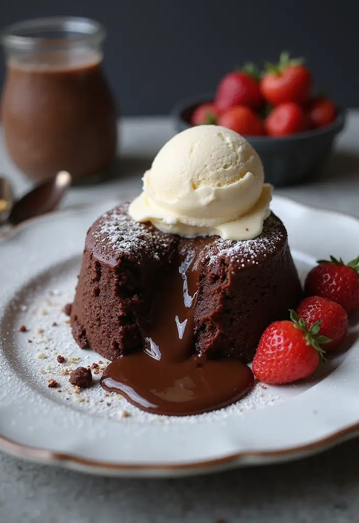 27 Egg Free Dessert Recipes Perfect for Food Allergies and Sensitivities 146 27 Egg Free Dessert Recipes Perfect for Food Allergies and Sensitivities - 22. Vegan Chocolate Lava Cake