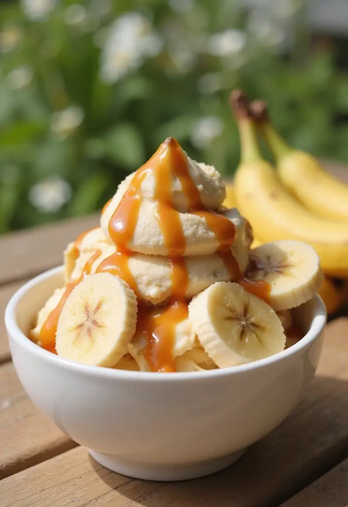 27 Egg Free Dessert Recipes Perfect for Food Allergies and Sensitivities 160 27 Egg Free Dessert Recipes Perfect for Food Allergies and Sensitivities - 24. Caramel Banana Nice Cream
