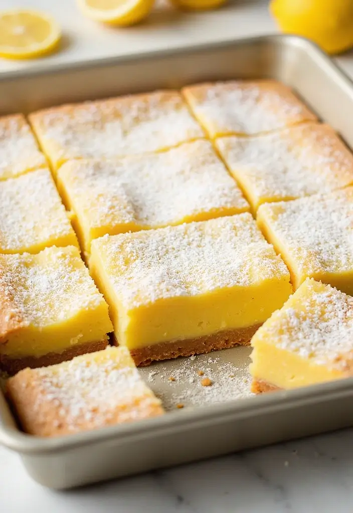 27 Egg Free Dessert Recipes Perfect for Food Allergies and Sensitivities 34 27 Egg Free Dessert Recipes Perfect for Food Allergies and Sensitivities - 6. Zesty Lemon Bars