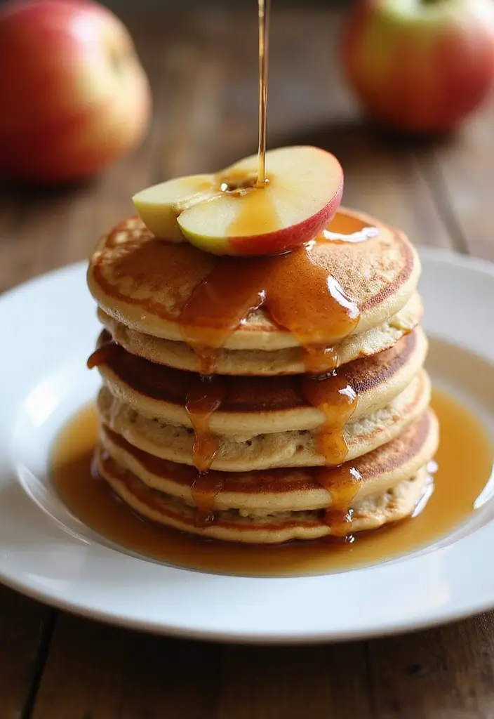 27 Gluten Free Apple Dessert Recipes That Are Warm and Cozy 58 27 Gluten Free Apple Dessert Recipes That Are Warm and Cozy - 10. Apple Spice Pancakes
