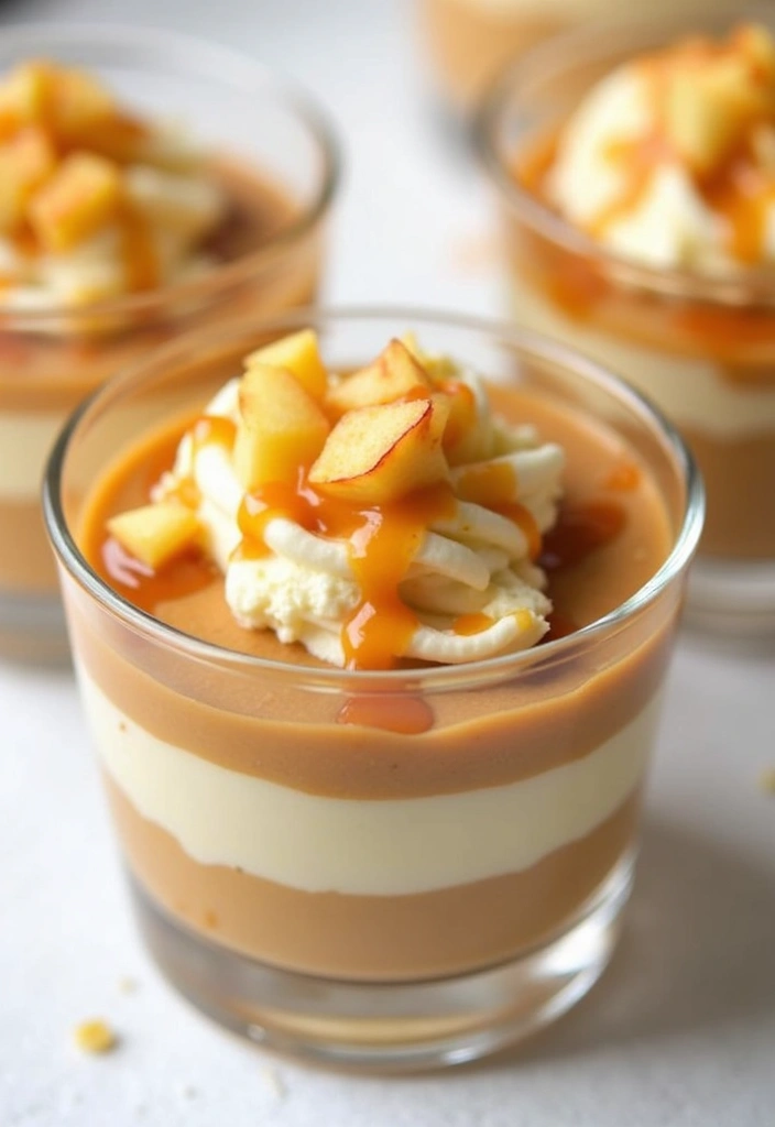 27 Gluten Free Apple Dessert Recipes That Are Warm and Cozy 107 27 Gluten Free Apple Dessert Recipes That Are Warm and Cozy - 17. Caramel Apple Pudding Cups