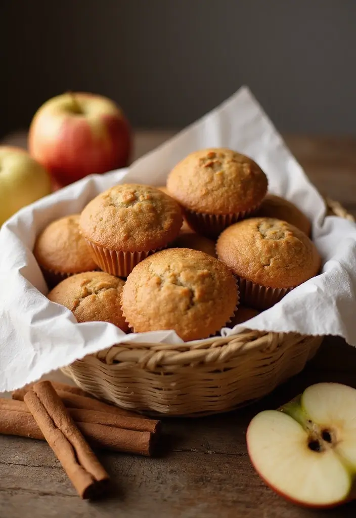 27 Gluten Free Apple Dessert Recipes That Are Warm and Cozy 8 27 Gluten Free Apple Dessert Recipes That Are Warm and Cozy - 2. Warm Apple Cinnamon Muffins