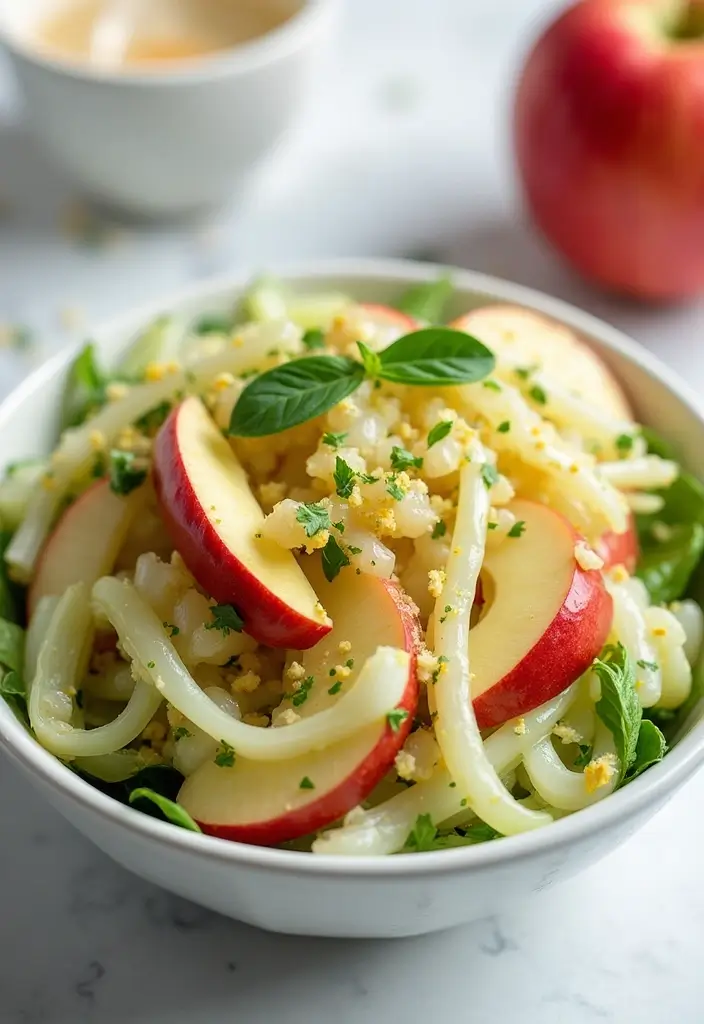 27 Gluten Free Apple Dessert Recipes That Are Warm and Cozy 156 27 Gluten Free Apple Dessert Recipes That Are Warm and Cozy - 24. Apple and Fennel Salad