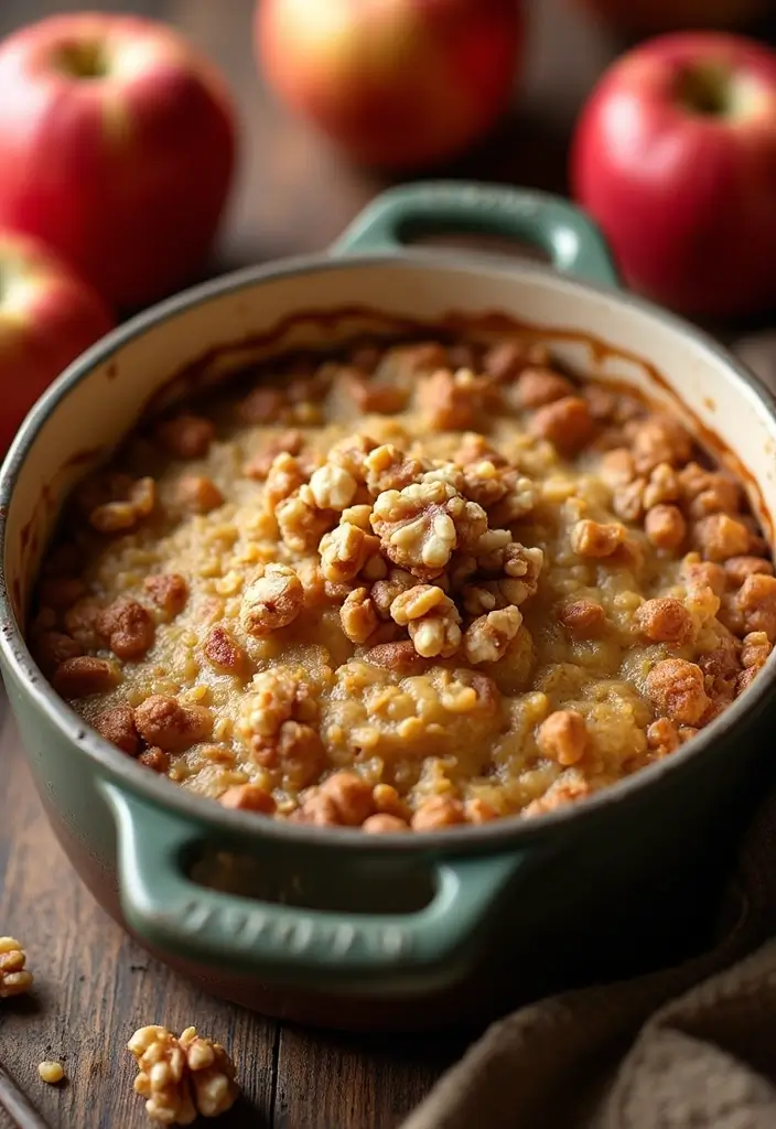 27 Gluten Free Apple Dessert Recipes That Are Warm and Cozy 177 27 Gluten Free Apple Dessert Recipes That Are Warm and Cozy - 27. Apple Oatmeal Bake