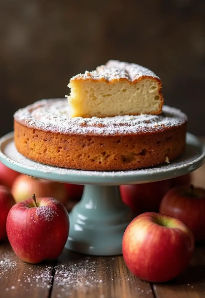 27 Gluten Free Apple Dessert Recipes That Are Warm and Cozy 41 27 Gluten Free Apple Dessert Recipes That Are Warm and Cozy - 7. Apple and Almond Flour Cake
